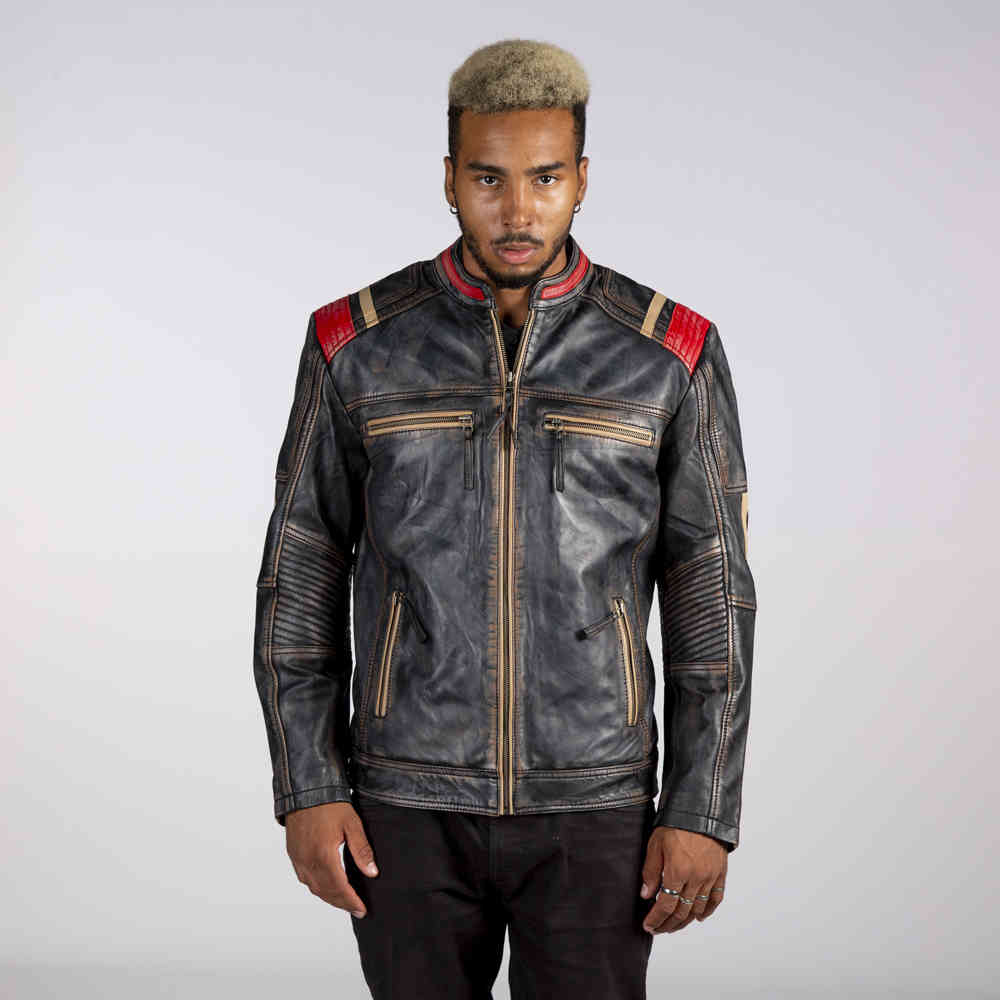 New Rock - W-NRLMJ075-S1 Leather jacket - Multicolours